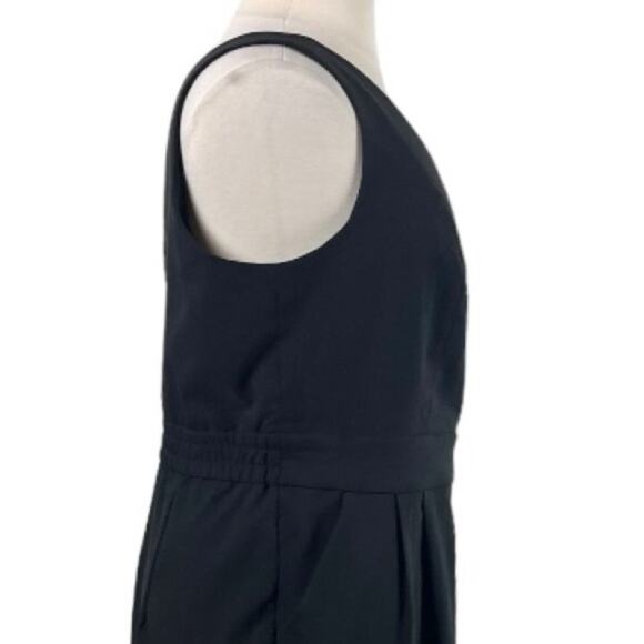 Torrid Jumpsuit Wrap Top V-neck Sleeveless Black Wide Leg Women’s Plus Size 14 - Picture 7 of 11